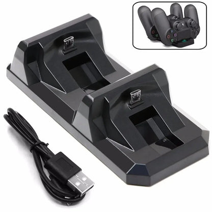 Dual USB Charging Dock for PS4 Controllers | TECTINTER Charger Station
