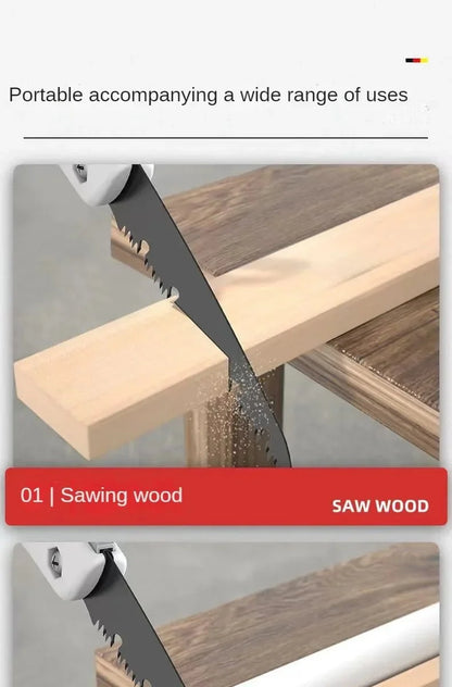 Folding Hand Saw | Portable Pruning and Woodworking Tool