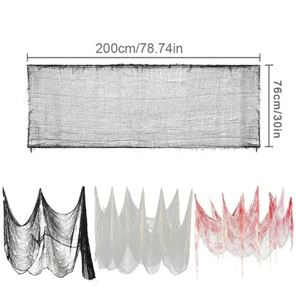 Halloween Bloody Gauze Decorations | Horror Cloth Bandage for Haunted House Props