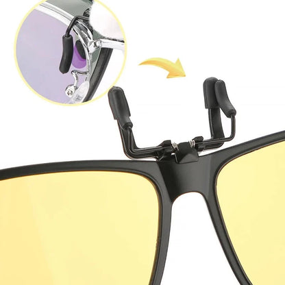 Unisex Clip-On Polarized Sunglasses | UV Protection