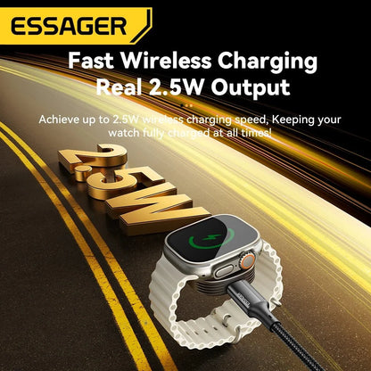 Magnetic Wireless Charger for Apple Watch | Fast Portable Charging Solution