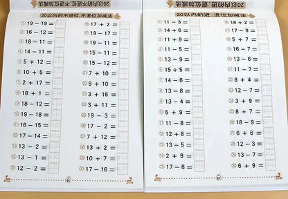 Addition and Subtraction Practice Cards | Early Math Learning for Kids