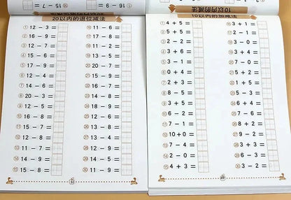 Addition and Subtraction Practice Cards | Early Math Learning for Kids
