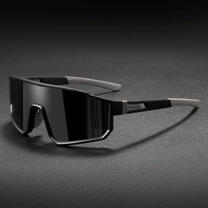 Men’s Oversized Cycling Sunglasses | Polarized Sports Goggles for Outdoor Riding