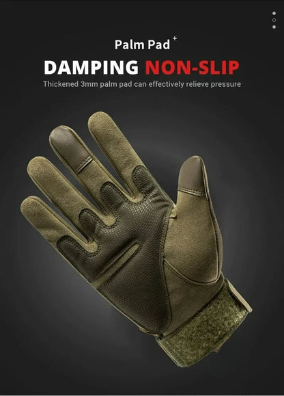Motorcycle Tactical Gloves | Waterproof Touch Screen Full & Half Finger Options