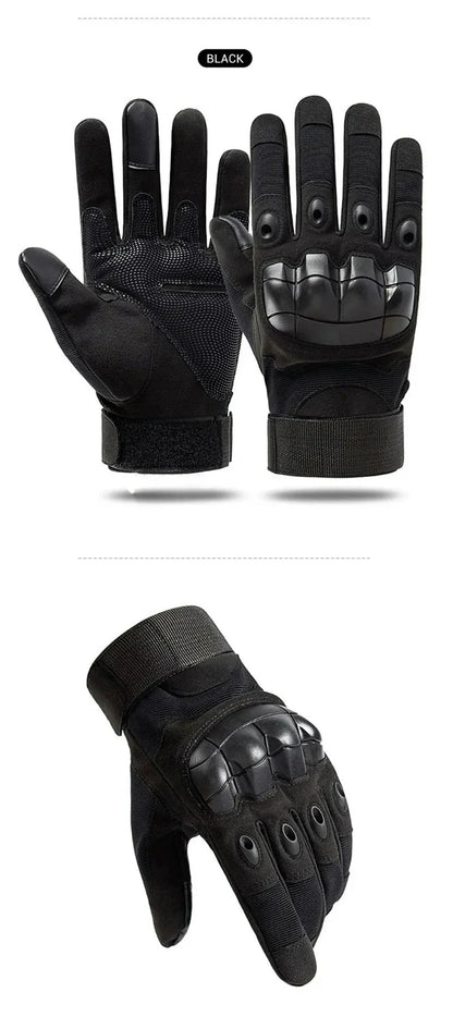 Motorcycle Tactical Gloves | Waterproof Touch Screen Full & Half Finger Options
