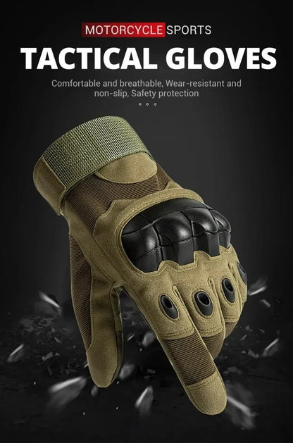Motorcycle Tactical Gloves | Waterproof Touch Screen Full & Half Finger Options