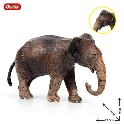 African Elephant Model | Realistic PVC Wildlife Figurine