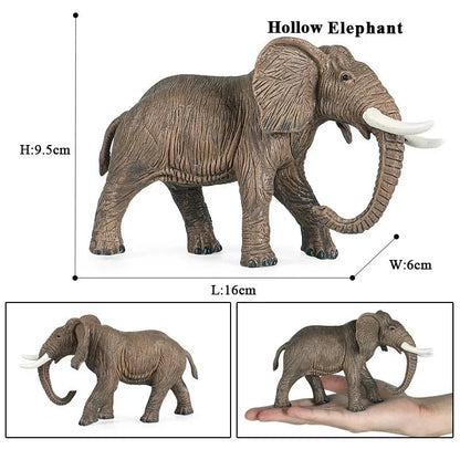 African Elephant Model | Realistic PVC Wildlife Figurine