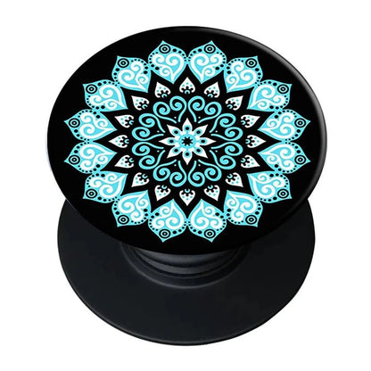 Popped Finger Ring Phone Holder Stand | Expandable Grip and Kickstand for iPhone and Android