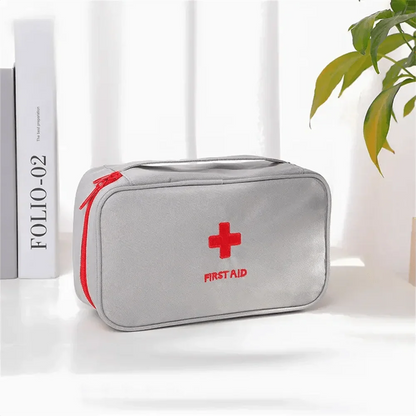 Portable First Aid Kit Bag | Compact Emergency Survival and Medicine Storage Tote