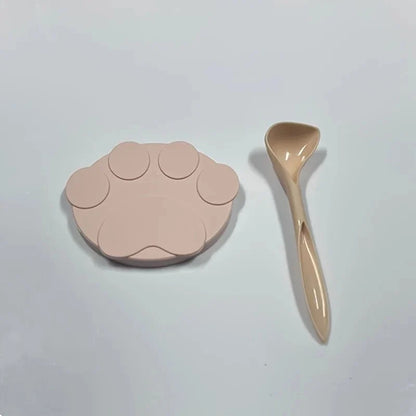 Portable Silicone Pet Food Lid and Spoon Set | 2-in-1 Can Cover and Sealer for Dogs and Cats