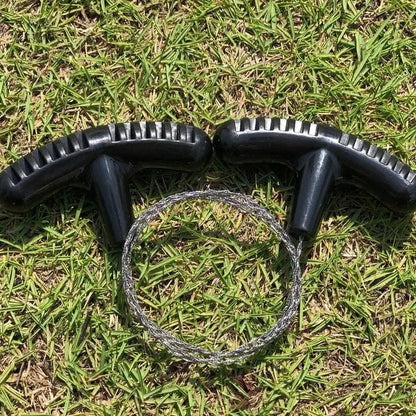 Portable Steel Wire Saw | Outdoor Survival Cutting Tool