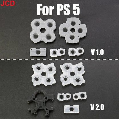 PS5 Silicone Conductive Rubber Button Pad Set | Replacement Keypads for PS5 Controller BDM-020 V1 V2