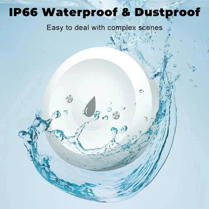 Smart Water Leak Sensor | Flood Detector with Remote Monitoring