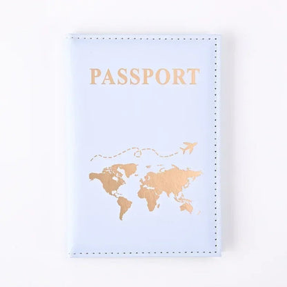RFID Vintage PU Leather Passport Holder | Multi-Function Travel Wallet